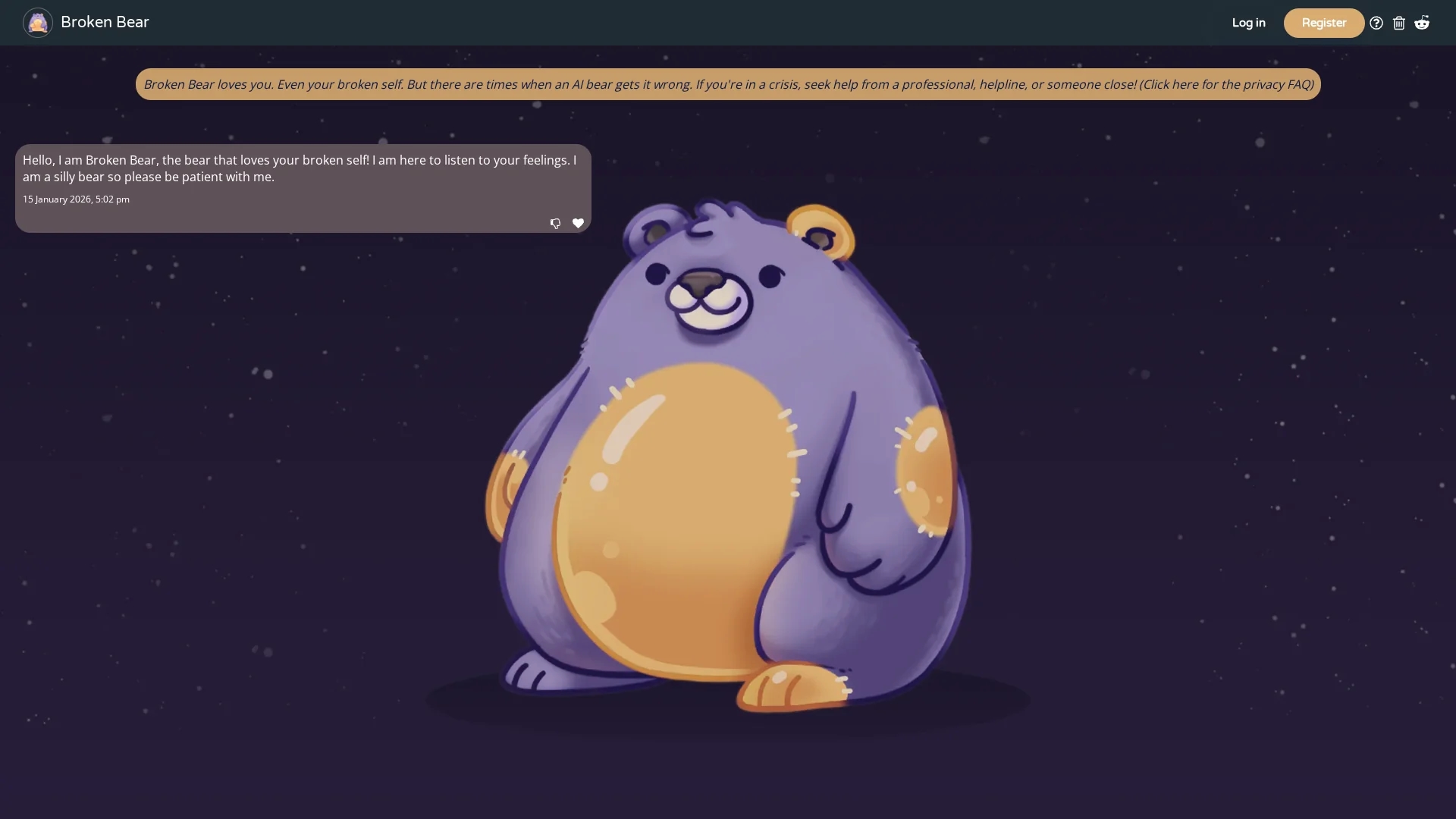 broken-bear homepage