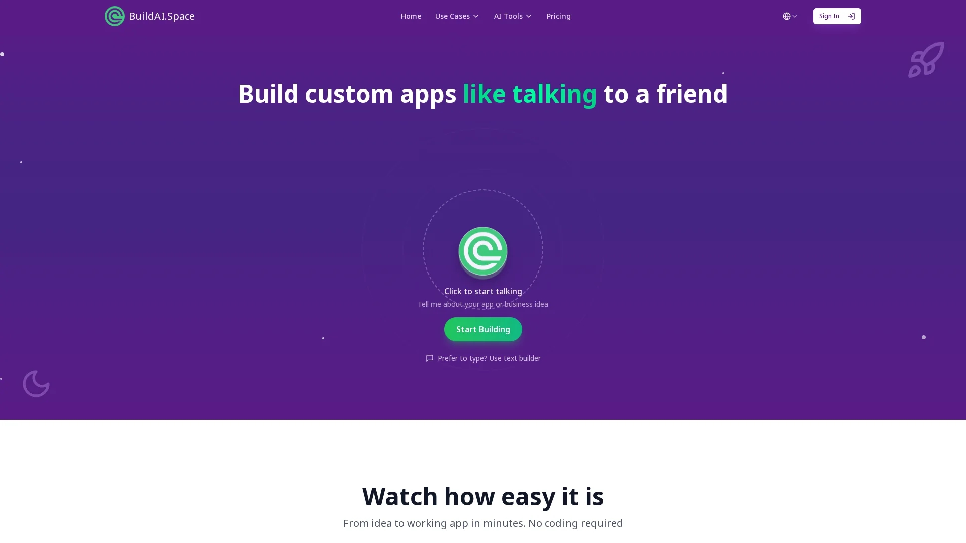 buildai-space homepage