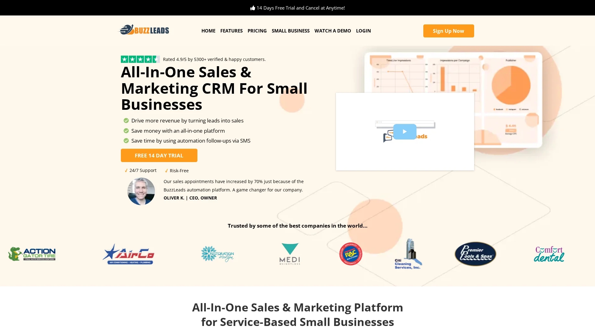 buzzleads-io homepage