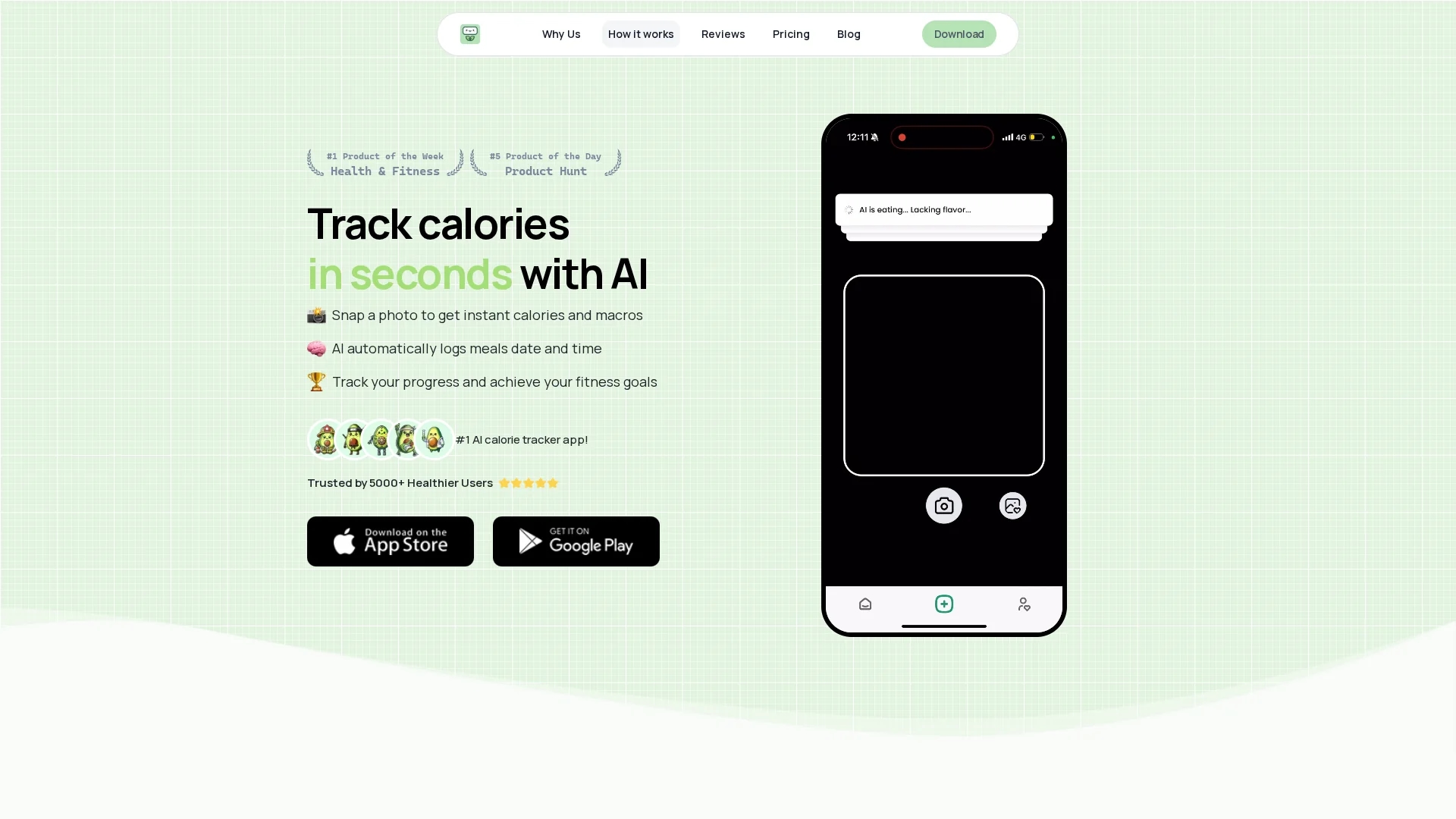 calorieasy homepage