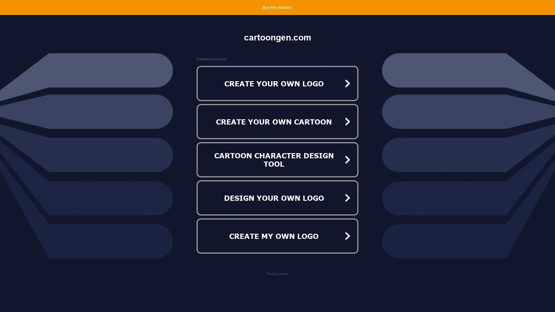 cartoongen homepage