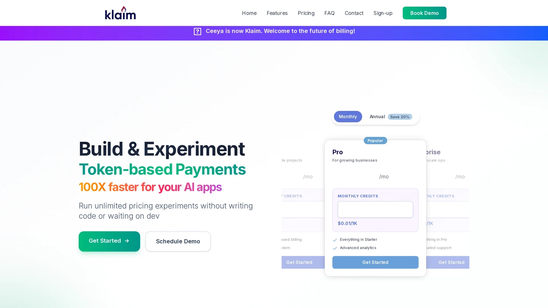 ceeya-ai homepage