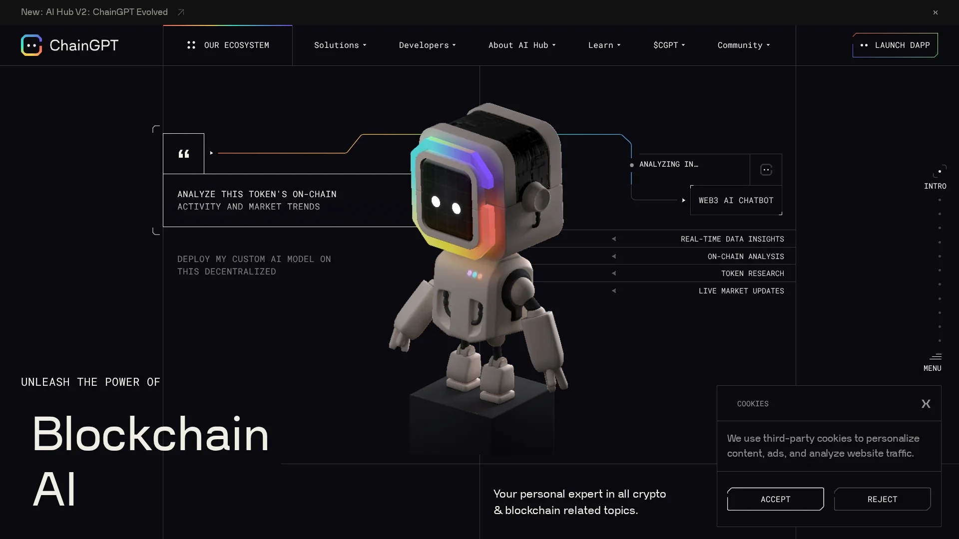 chaingpt homepage