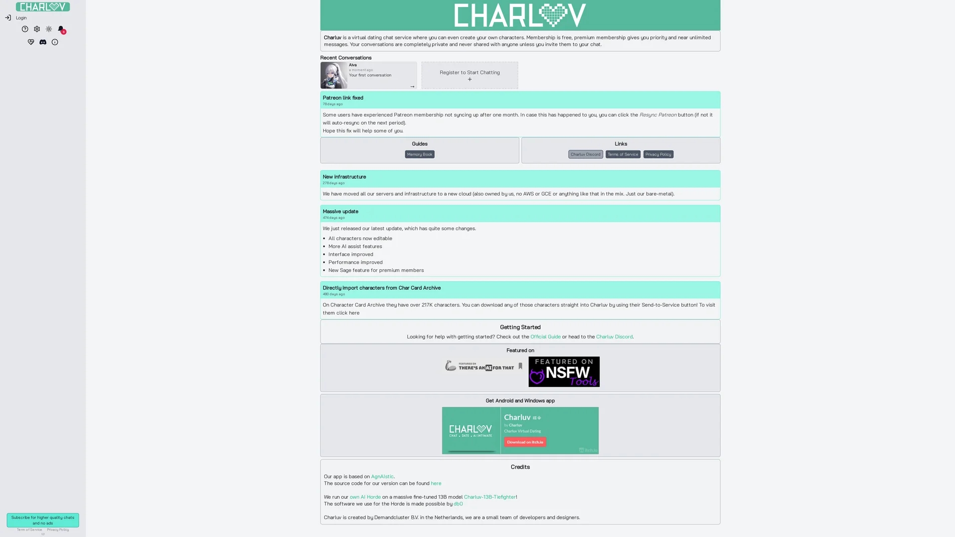 charluv homepage