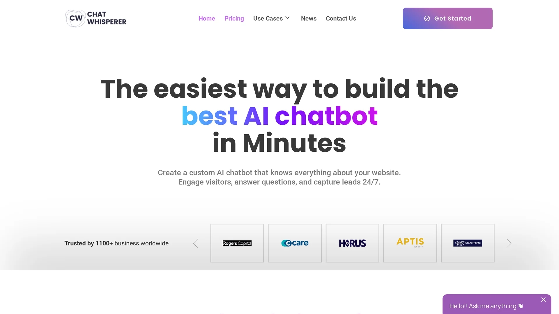 chat-whisperer homepage