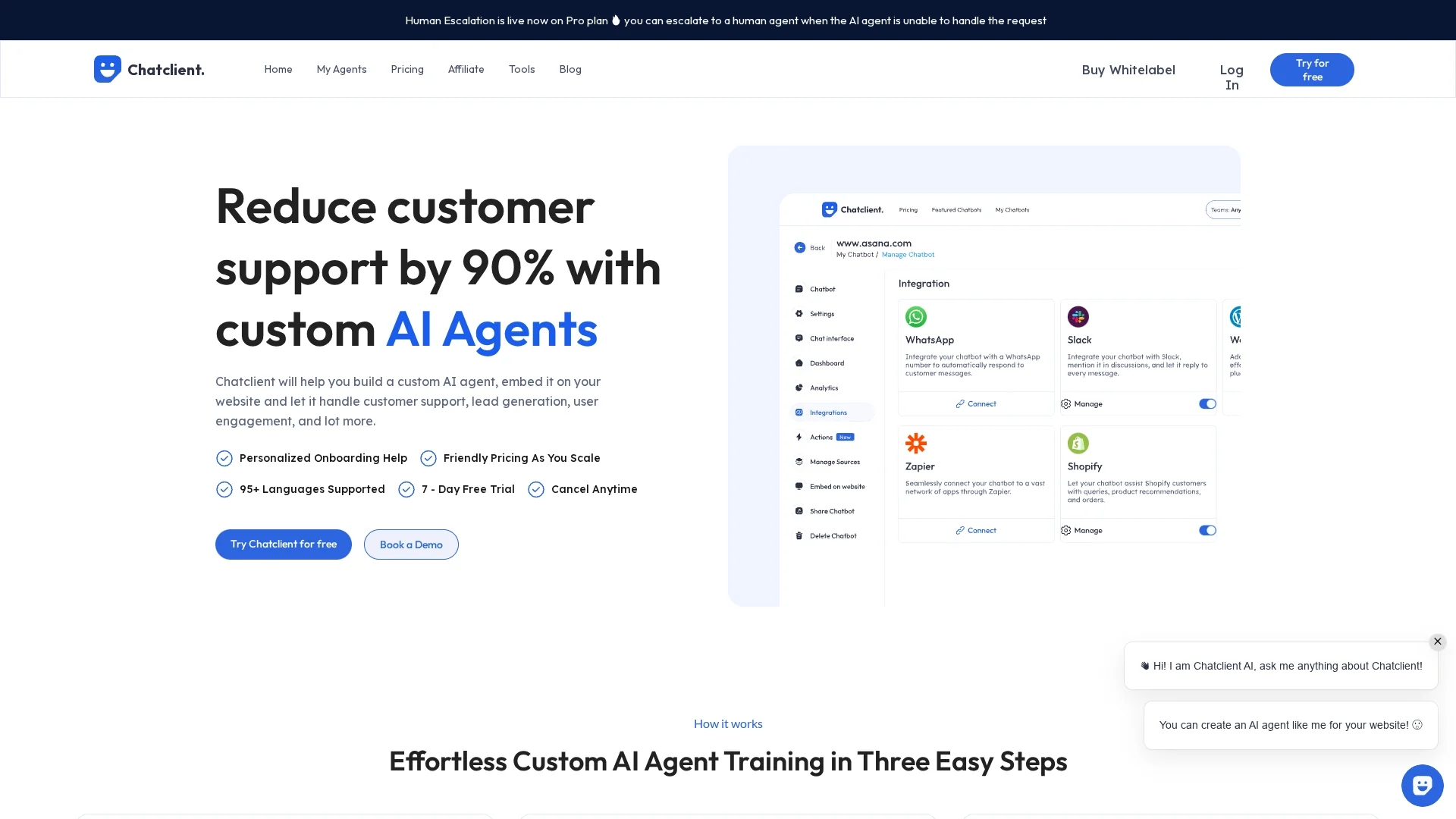 chatclient homepage
