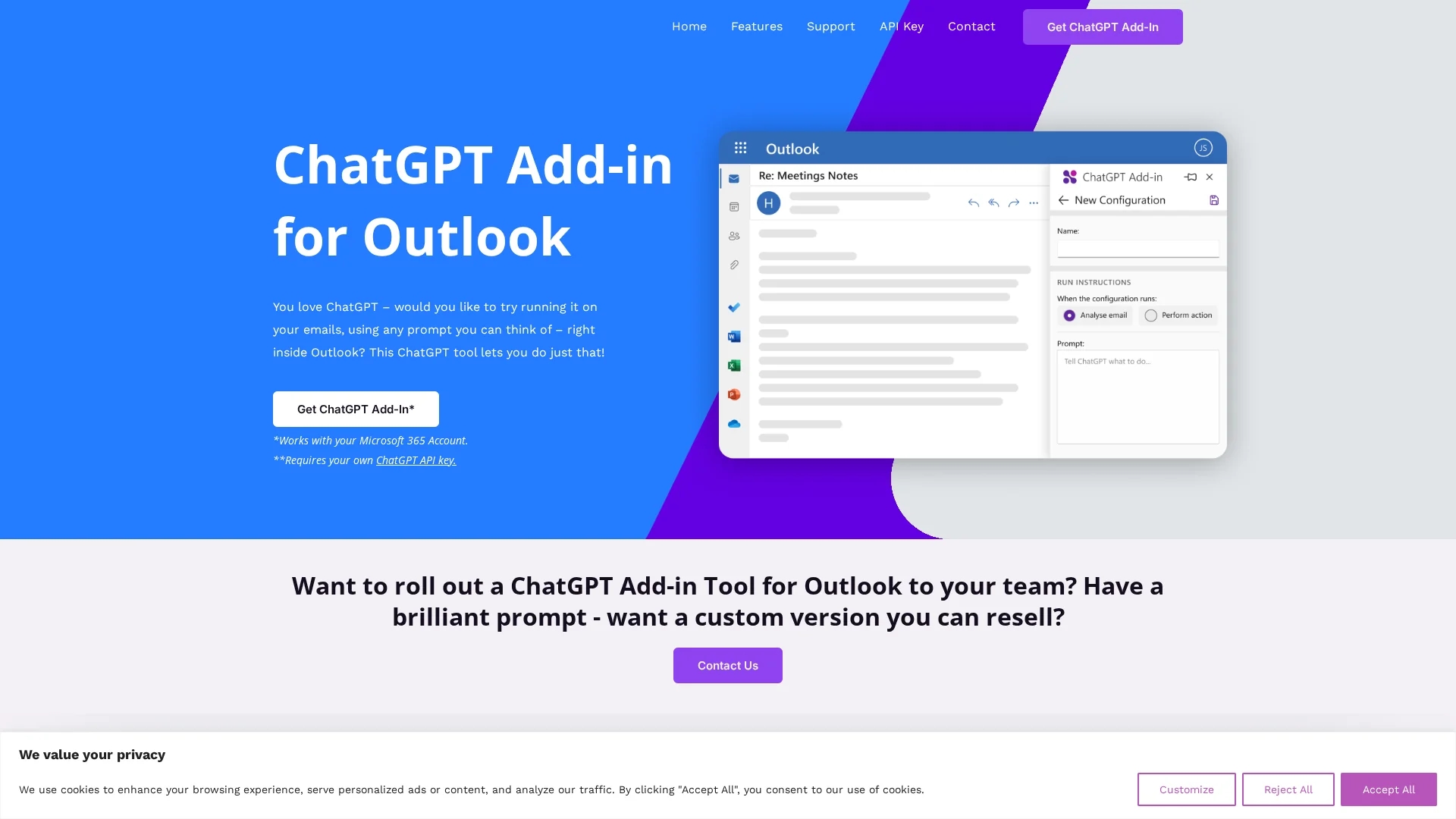 chatgpt-add-in-for-outlook homepage