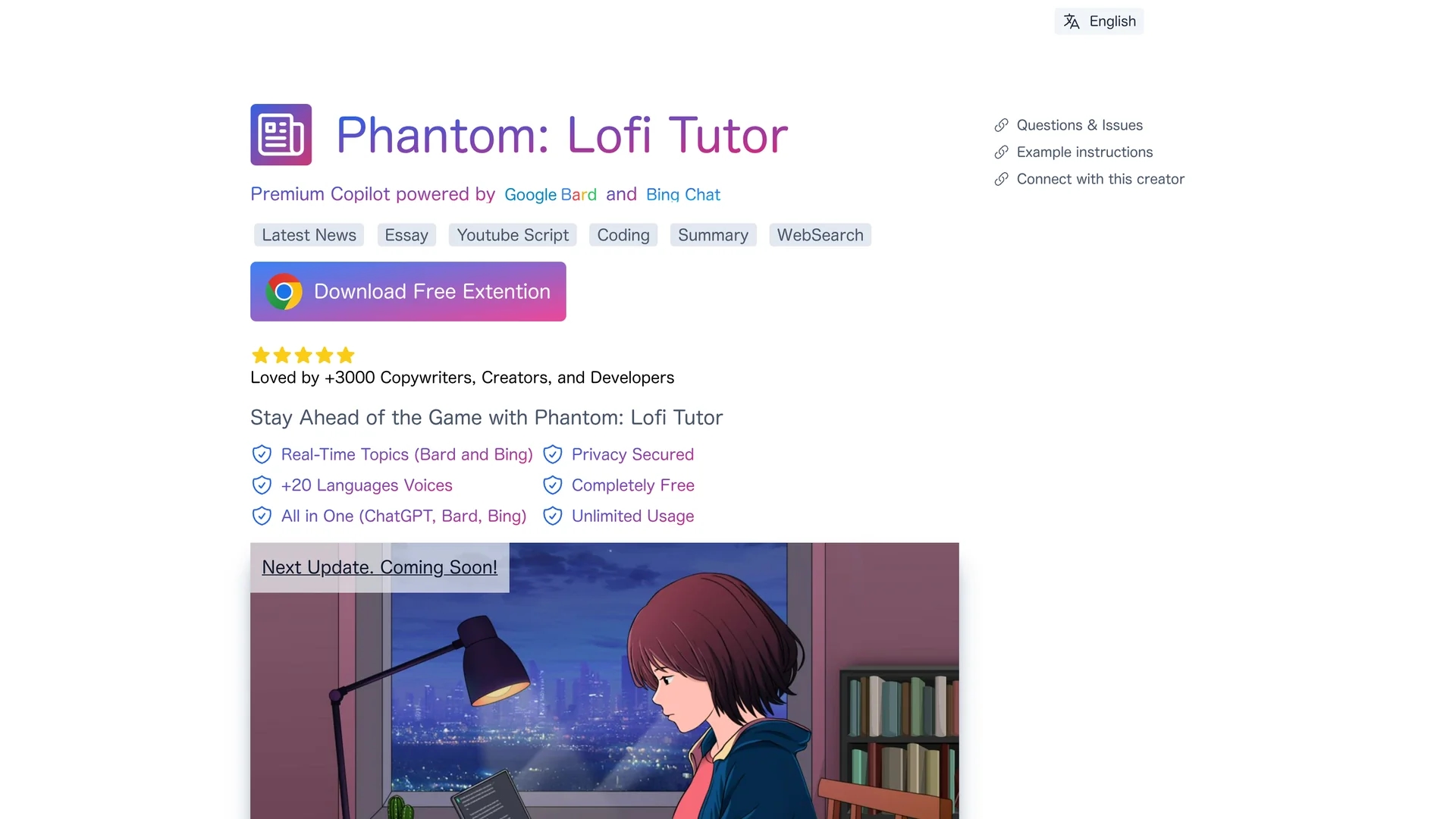 chatgpt-phantom homepage