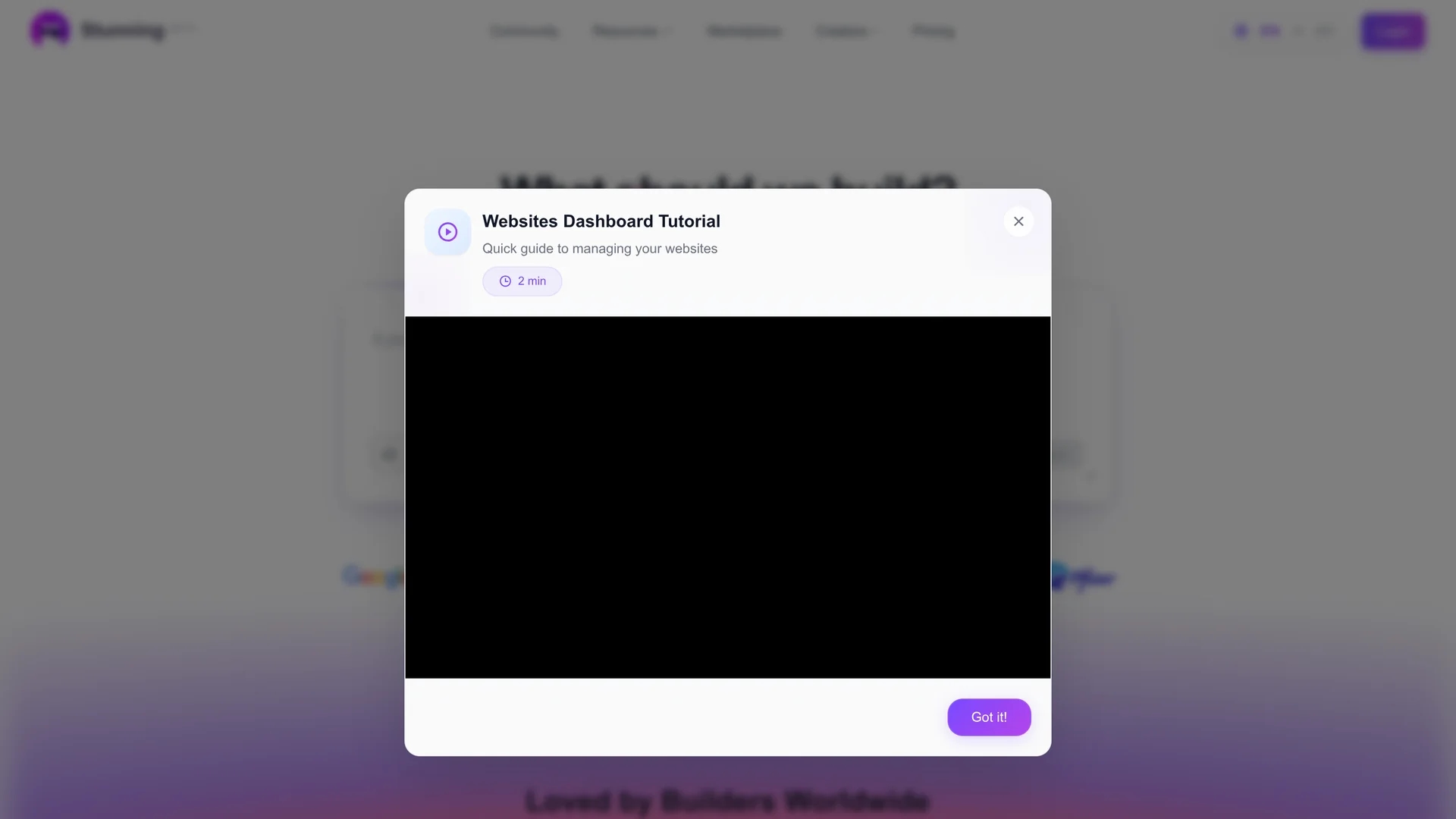 chatgpt-website-builder homepage