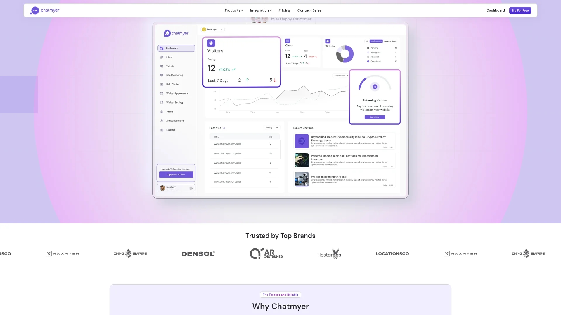 chatmyer homepage