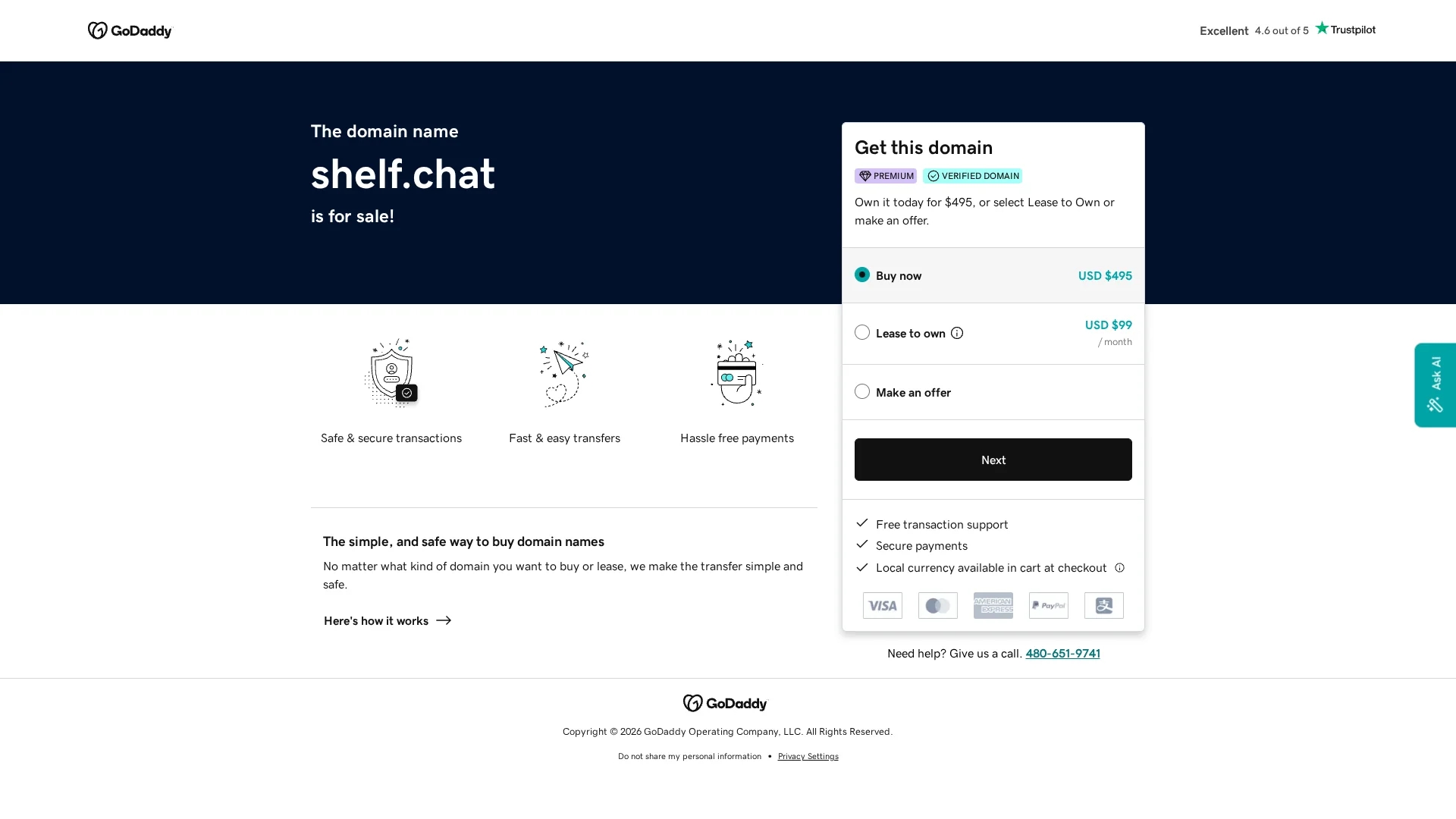 chatshelf homepage
