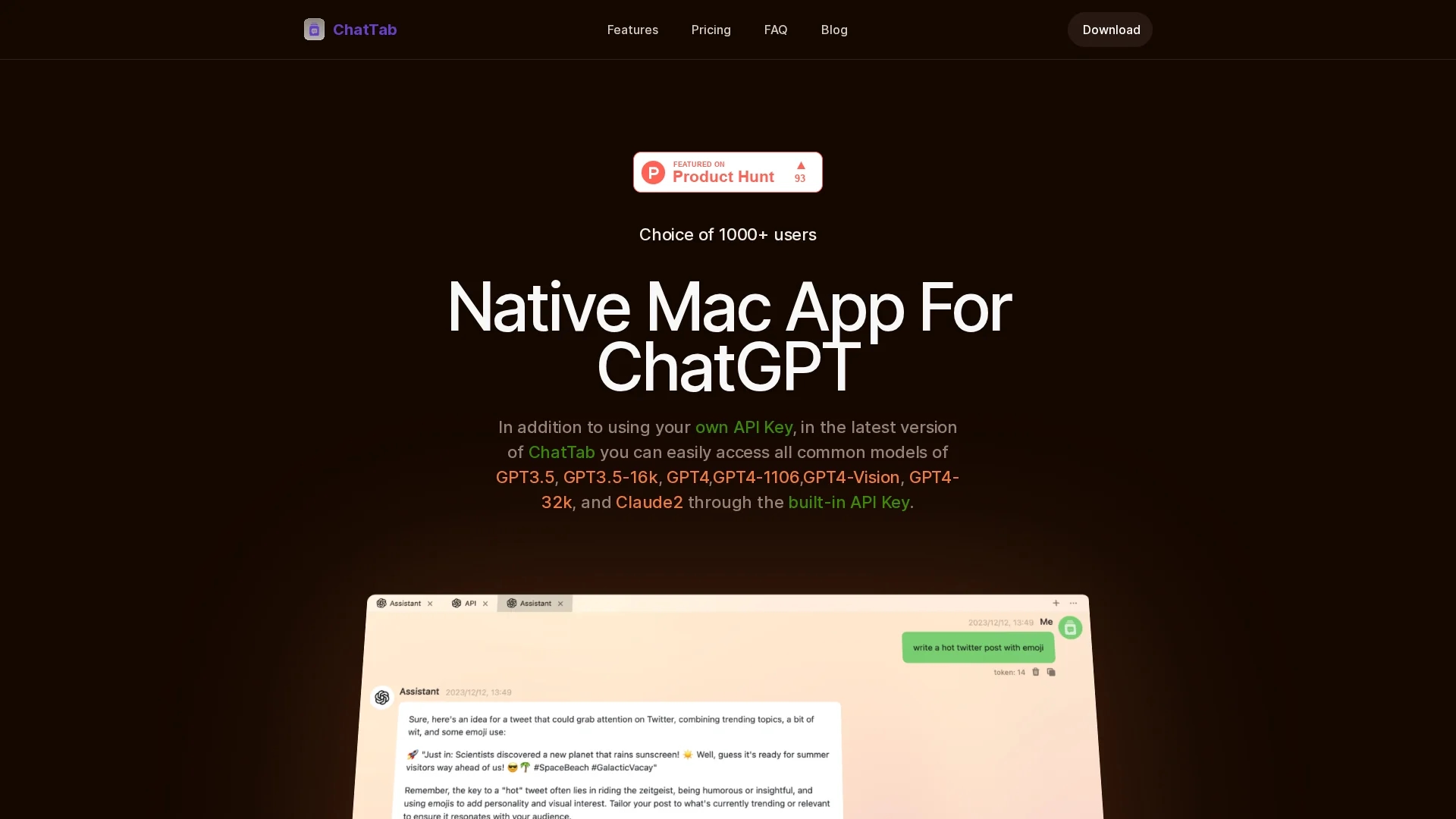 chattab homepage