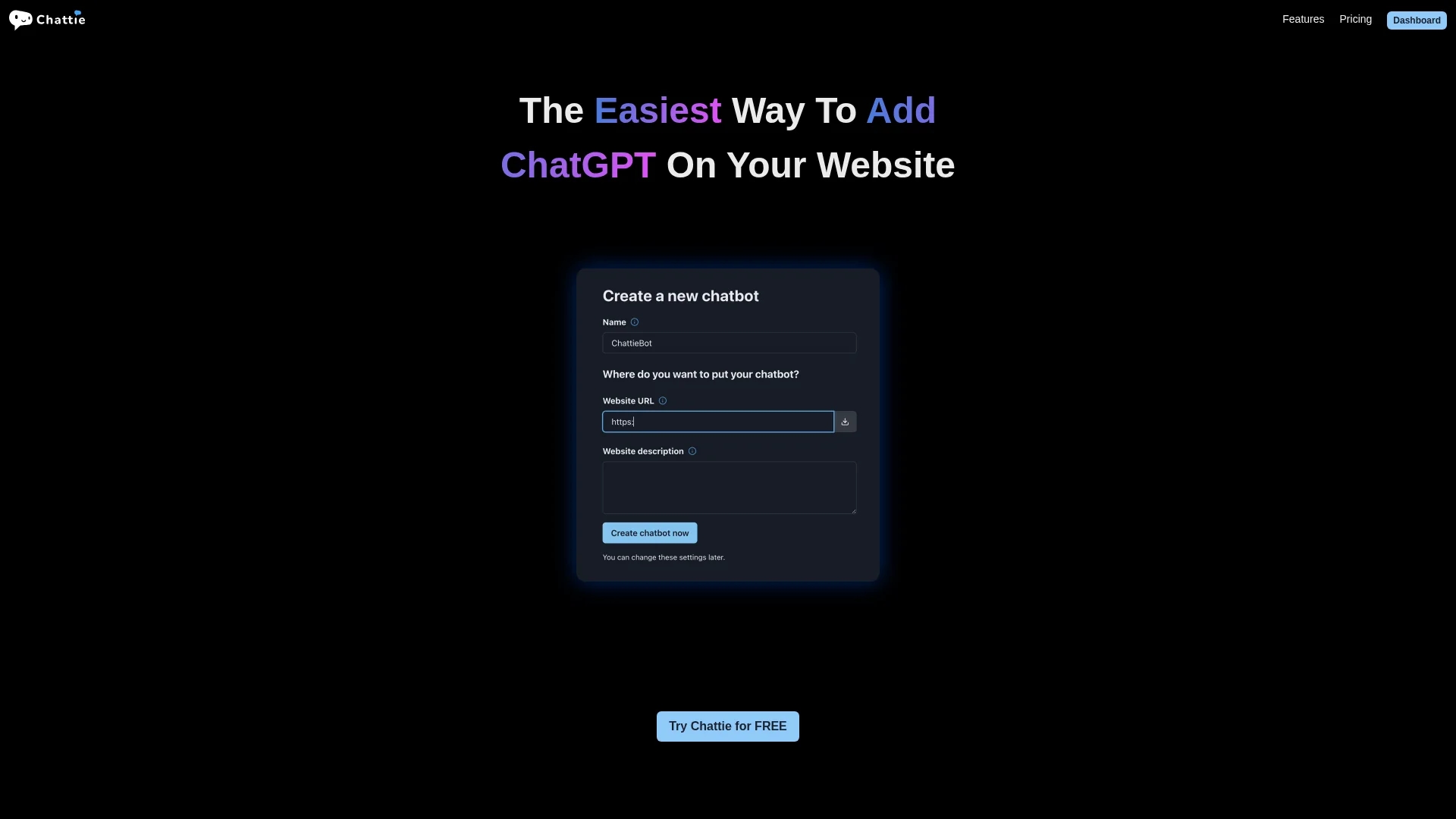 chattie homepage