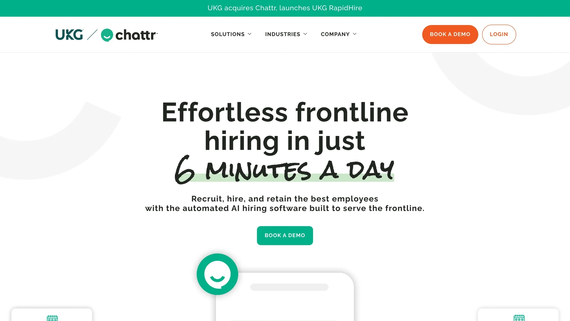 chattr-ai homepage