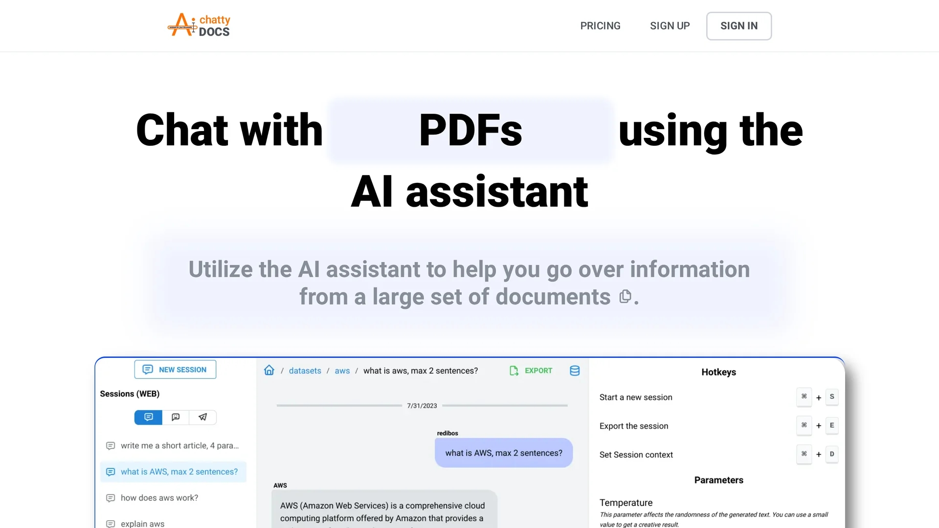 chattydocs homepage