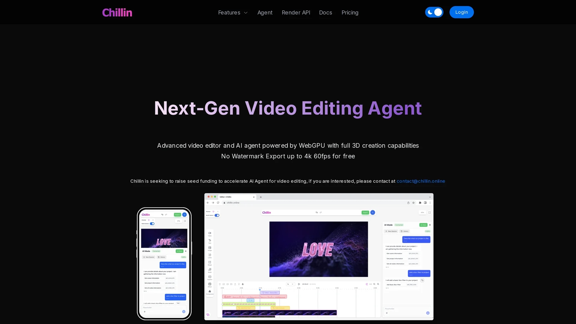 chillin homepage