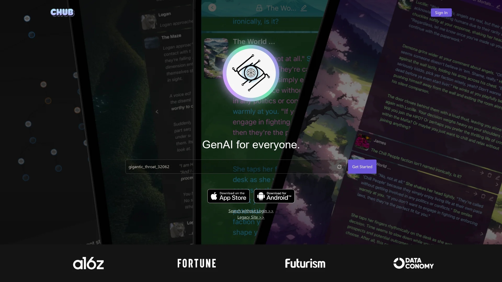 chub-ai homepage