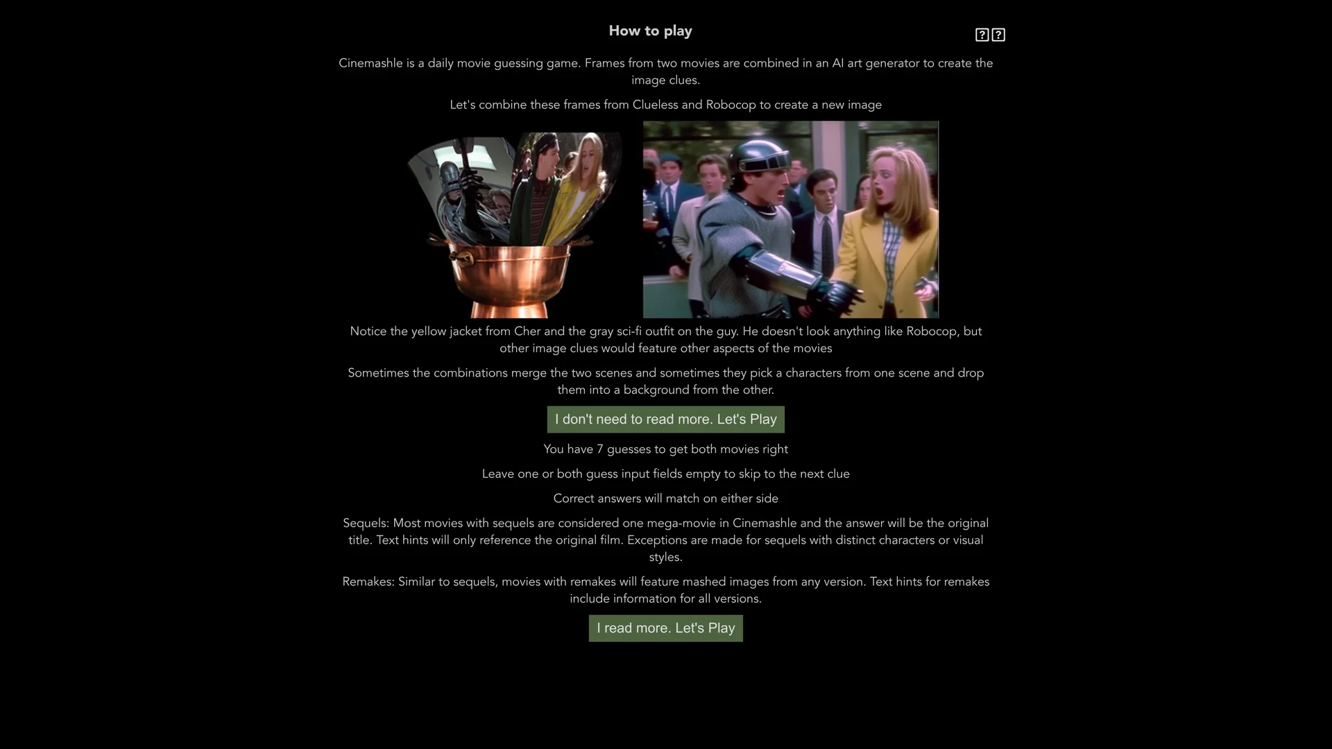 cinemashle homepage