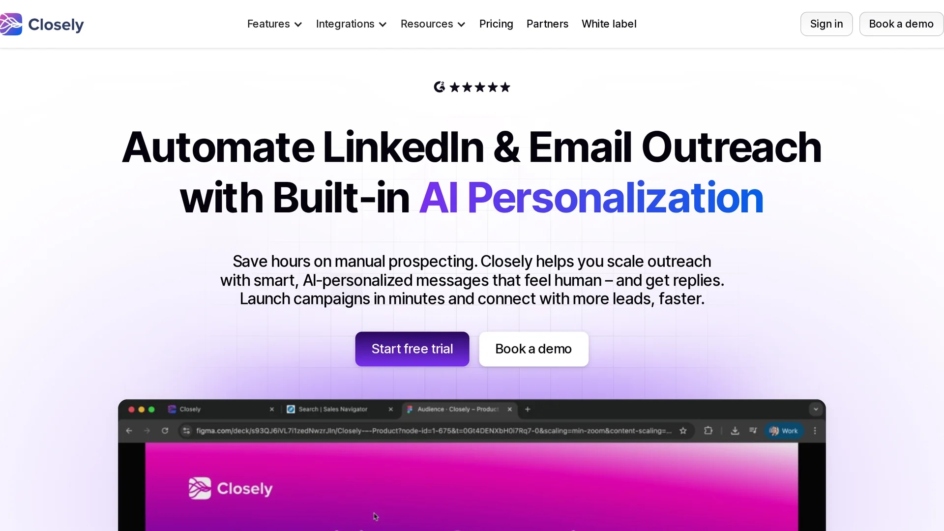 closelyhq-com homepage