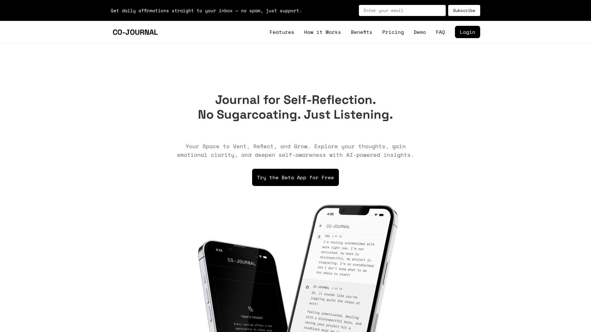 co-journal homepage