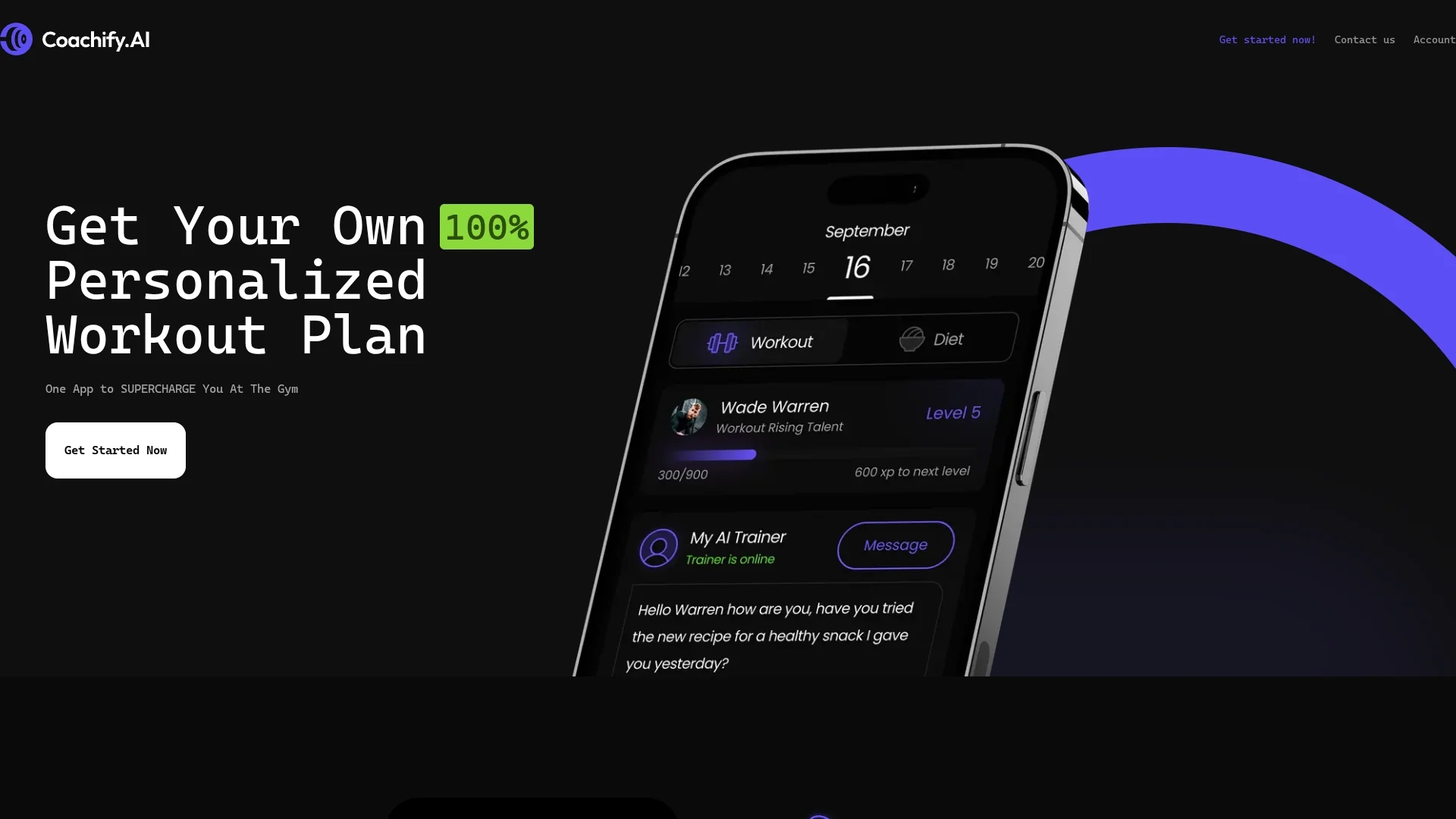 coachify-ai homepage
