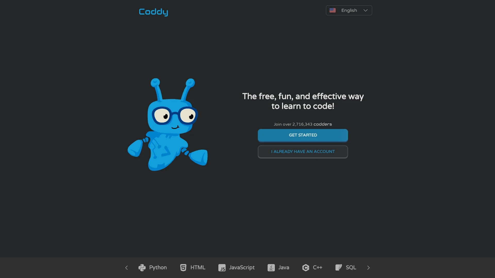 coddy homepage