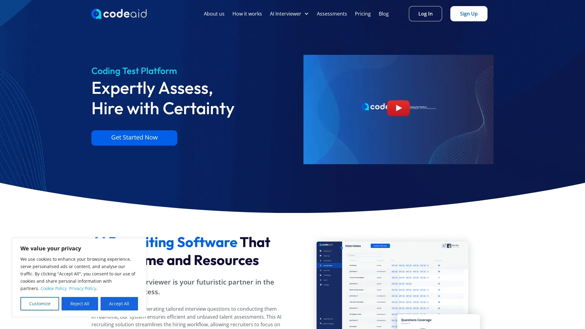 codeaid homepage