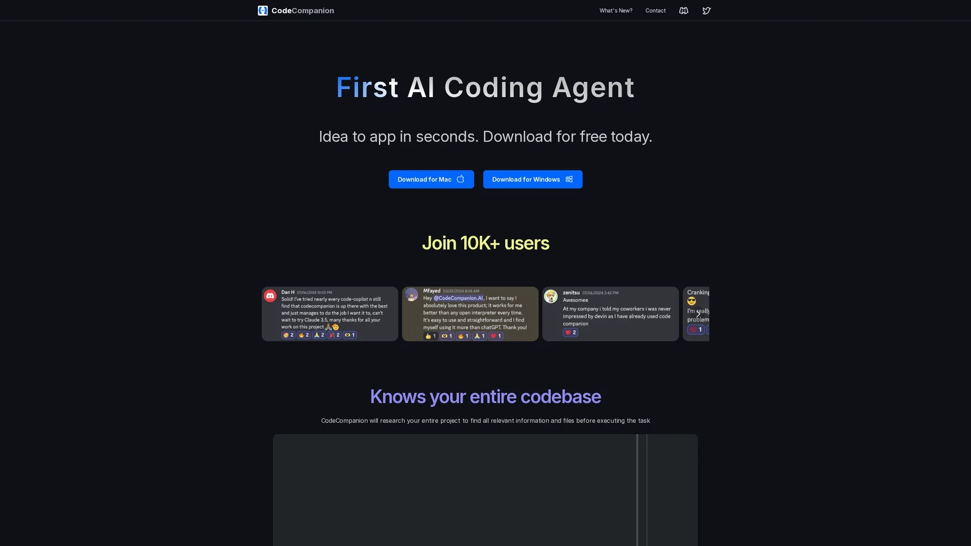 codecompanion-ai homepage