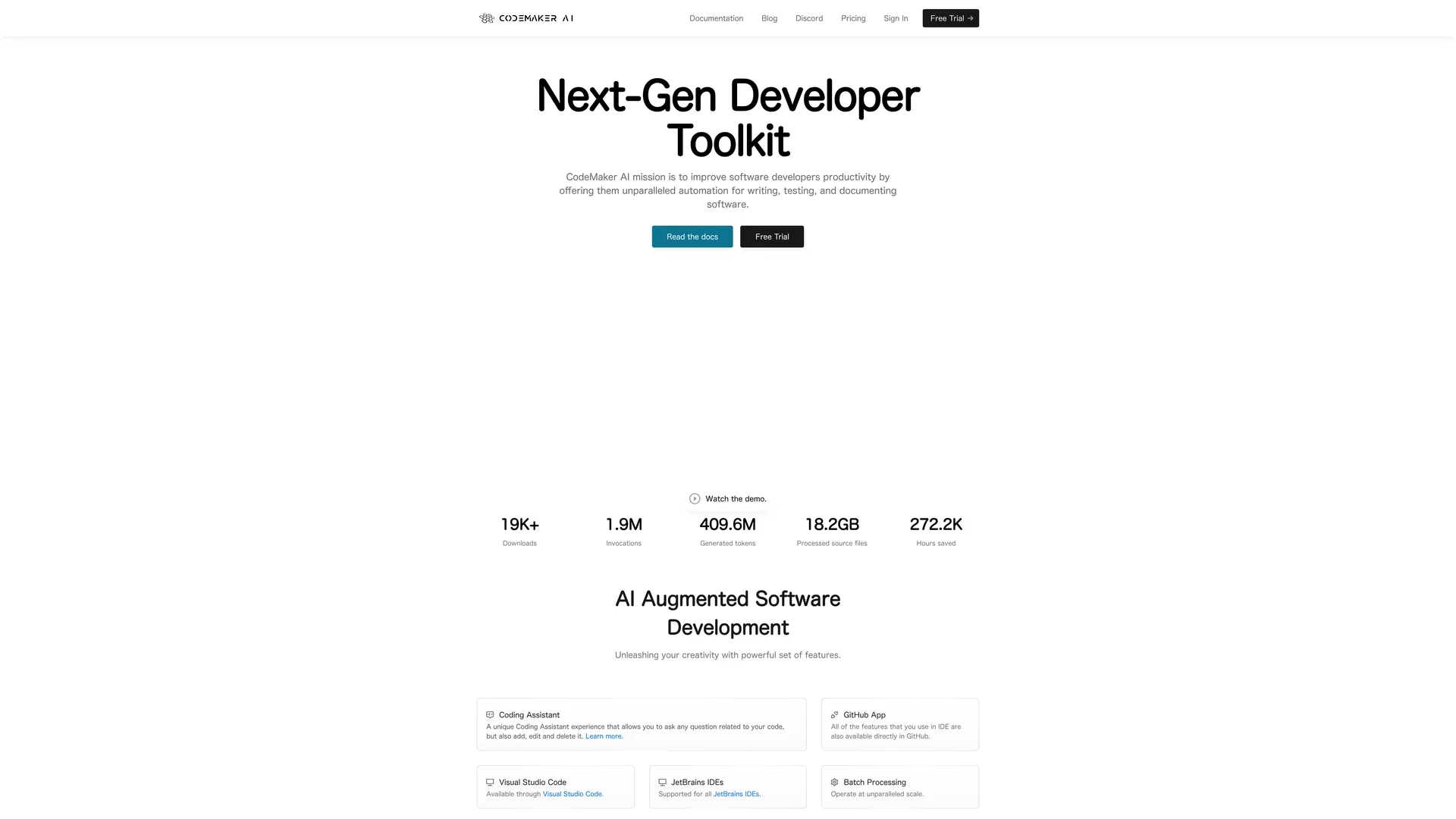 codemaker-ai homepage
