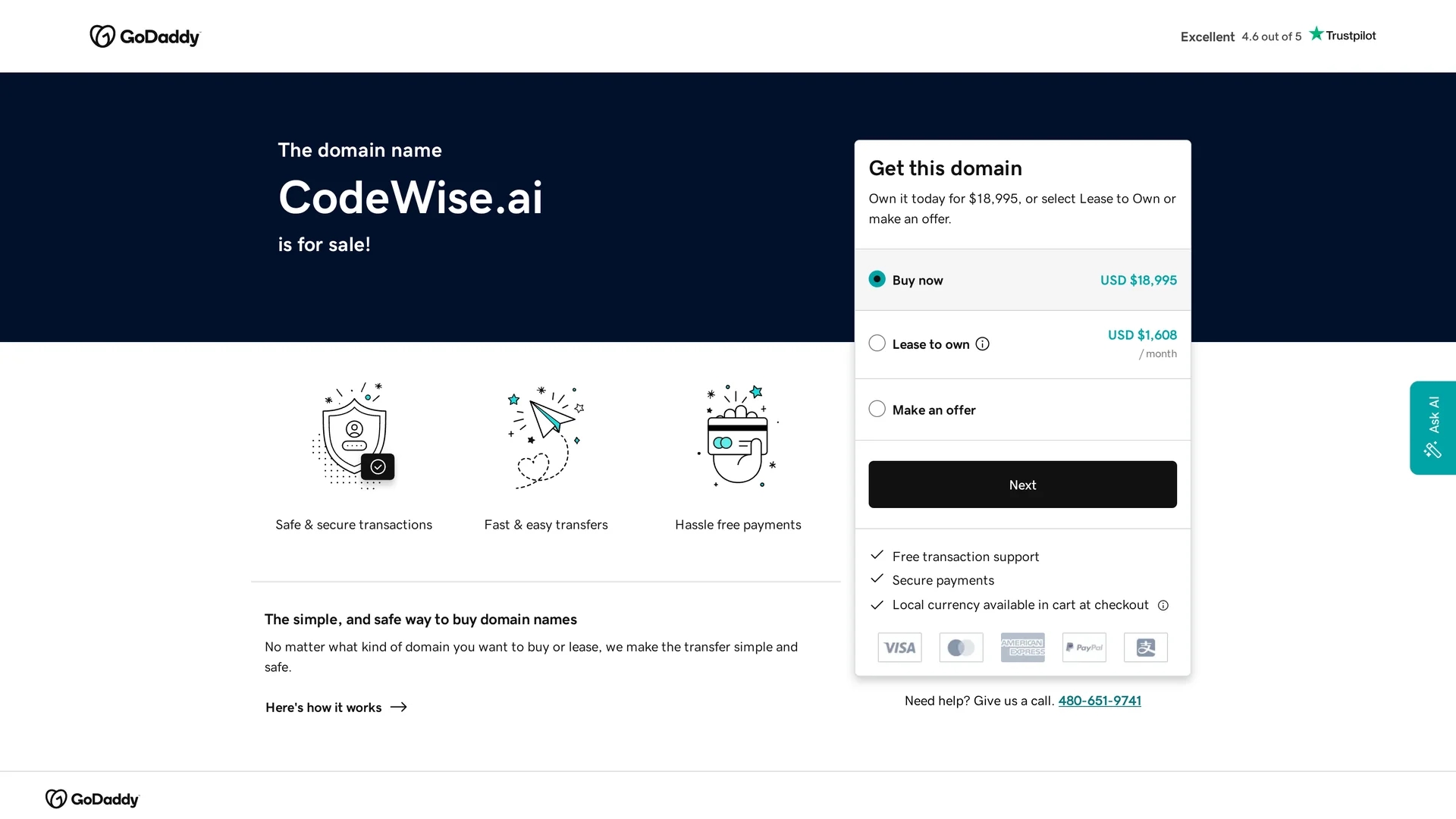 codewise homepage