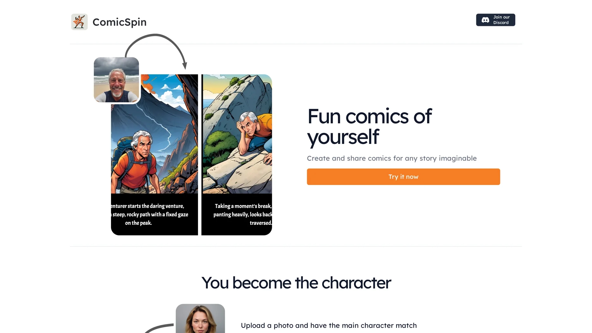 comicspin homepage
