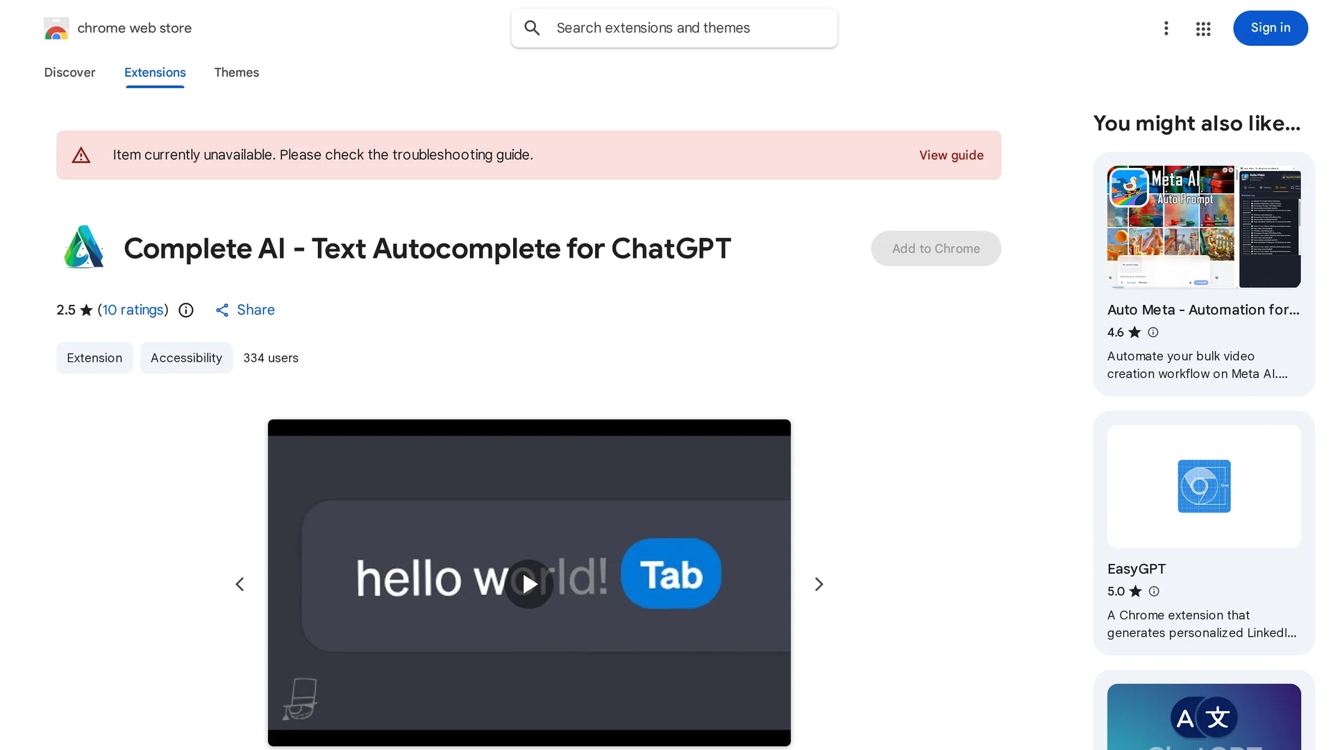 complete-ai homepage