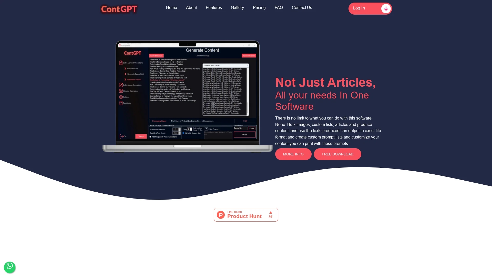 contgpt homepage