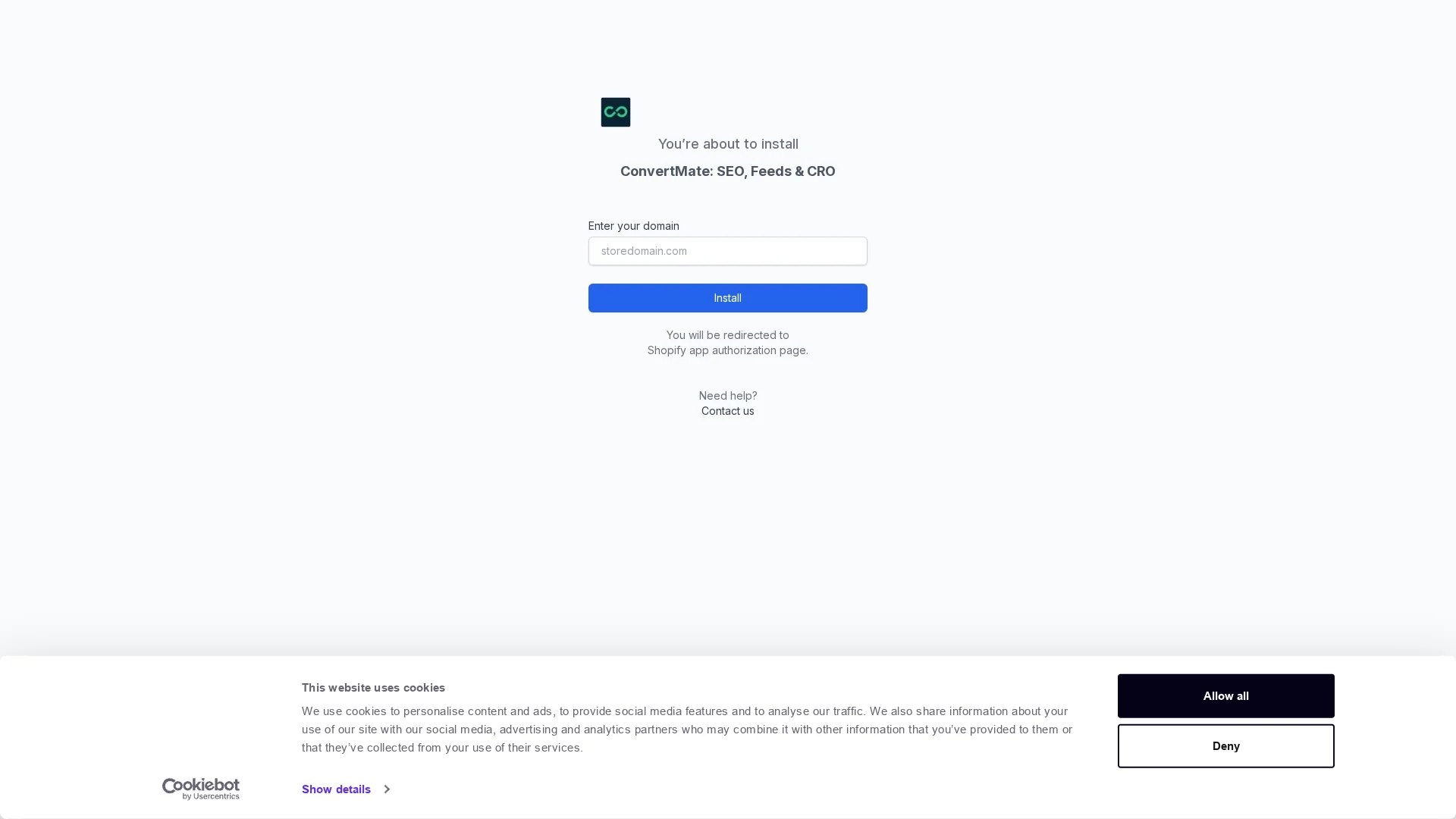 convertmate homepage