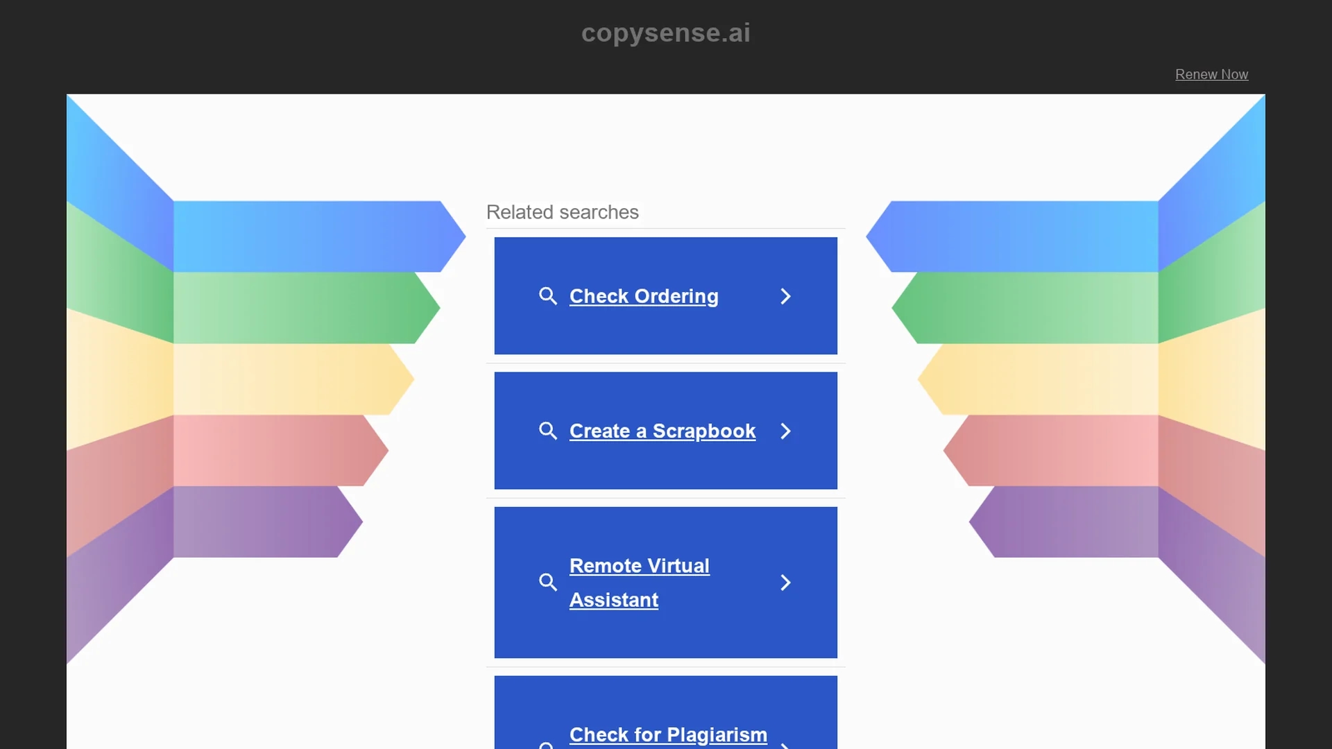 copysense-ai homepage