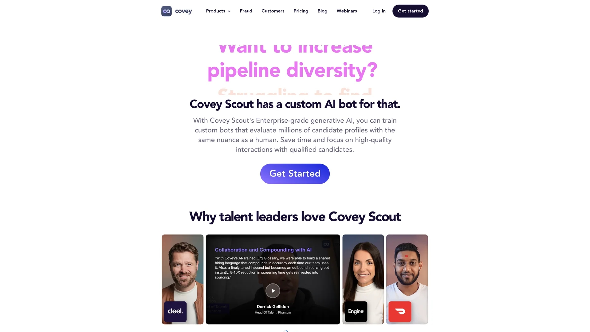 covey-scout homepage