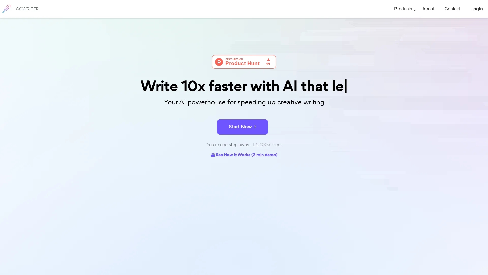 cowriter homepage