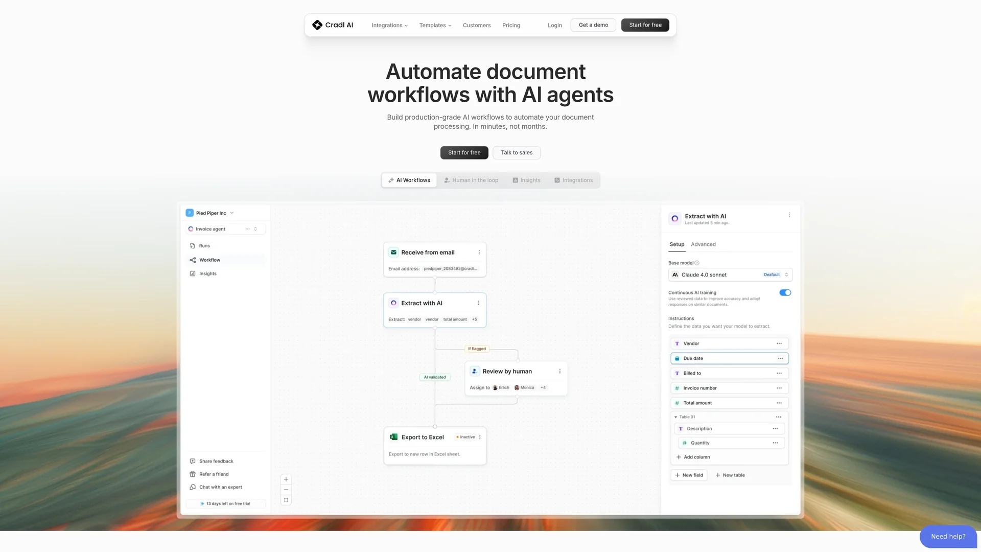 cradl-ai homepage