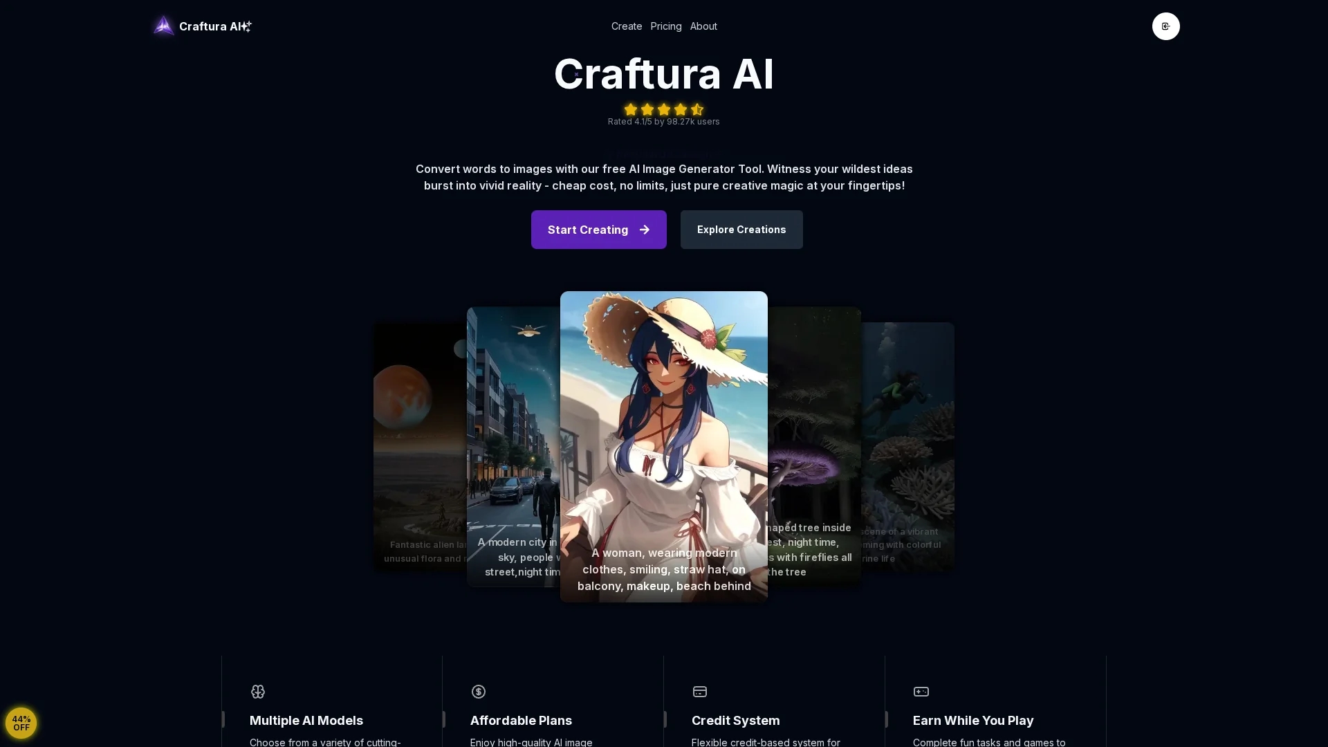 craftura-ai homepage