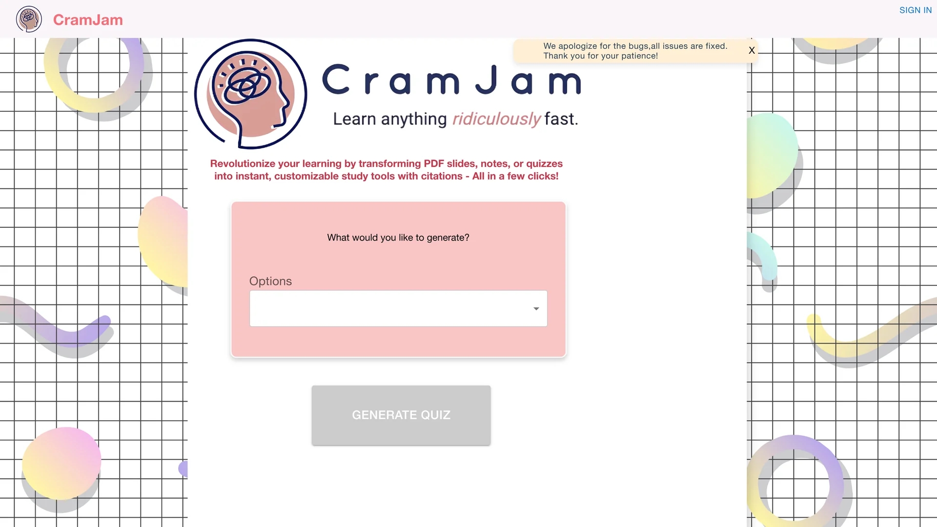 cramjam homepage