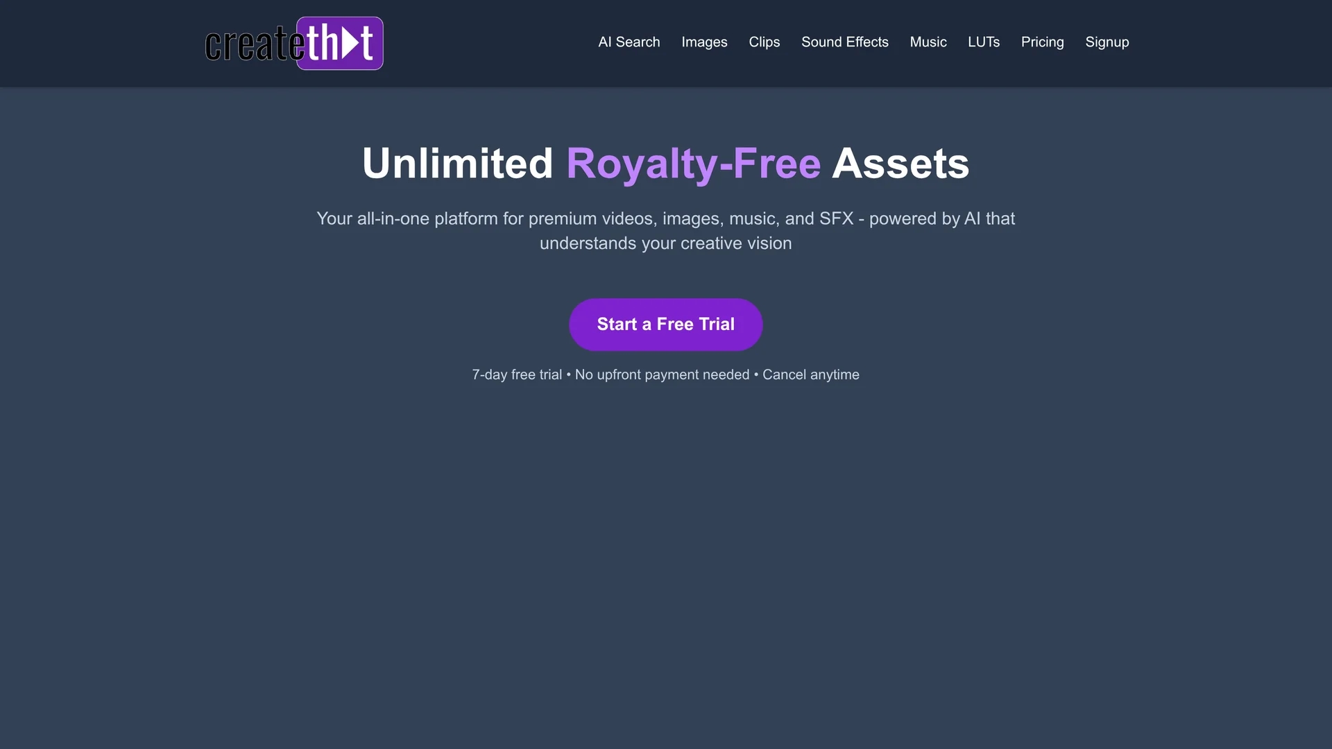 createthat homepage