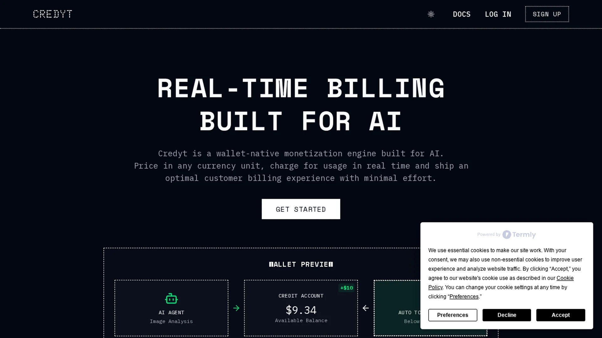 credyt homepage