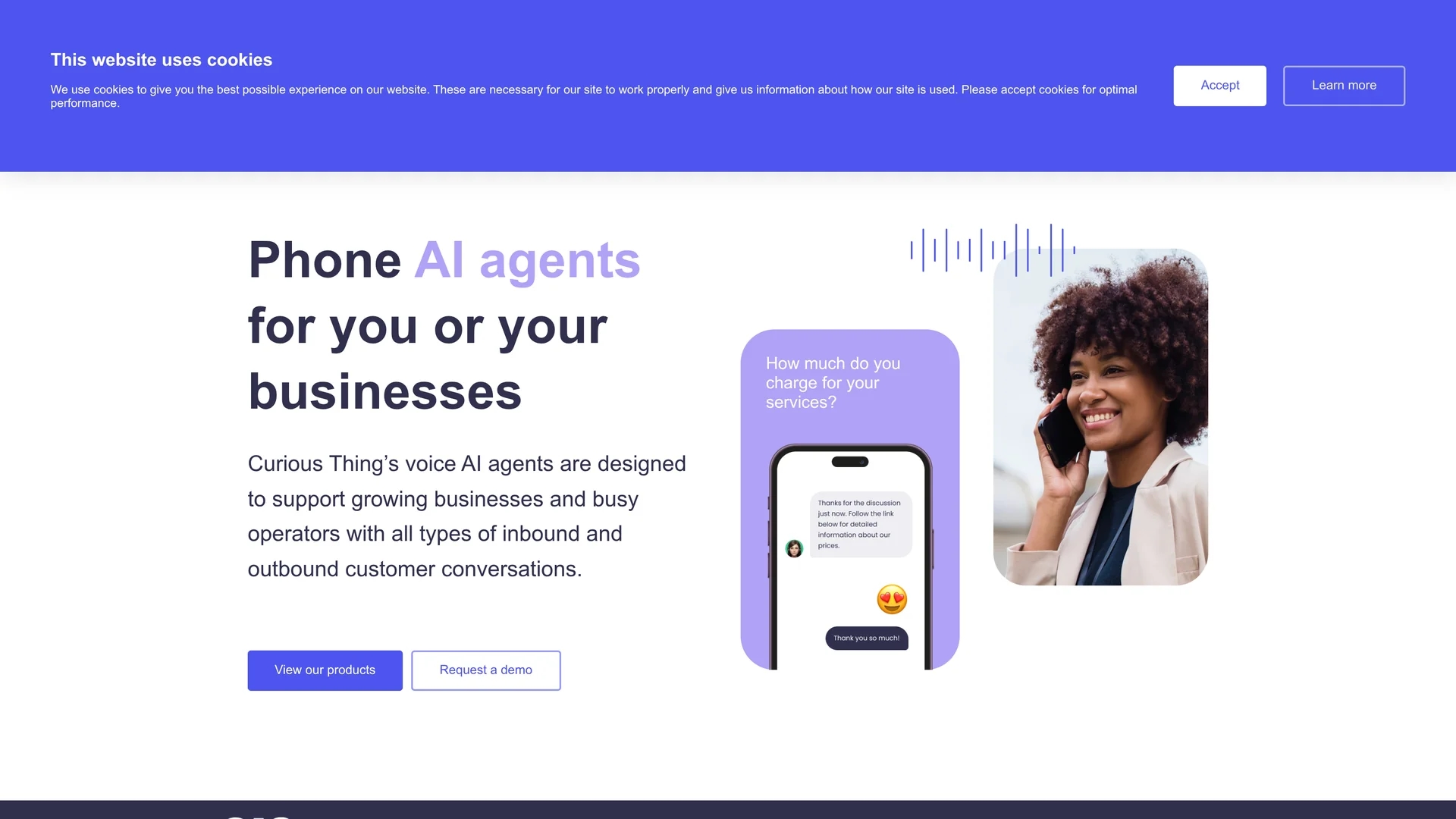 curious-thing homepage