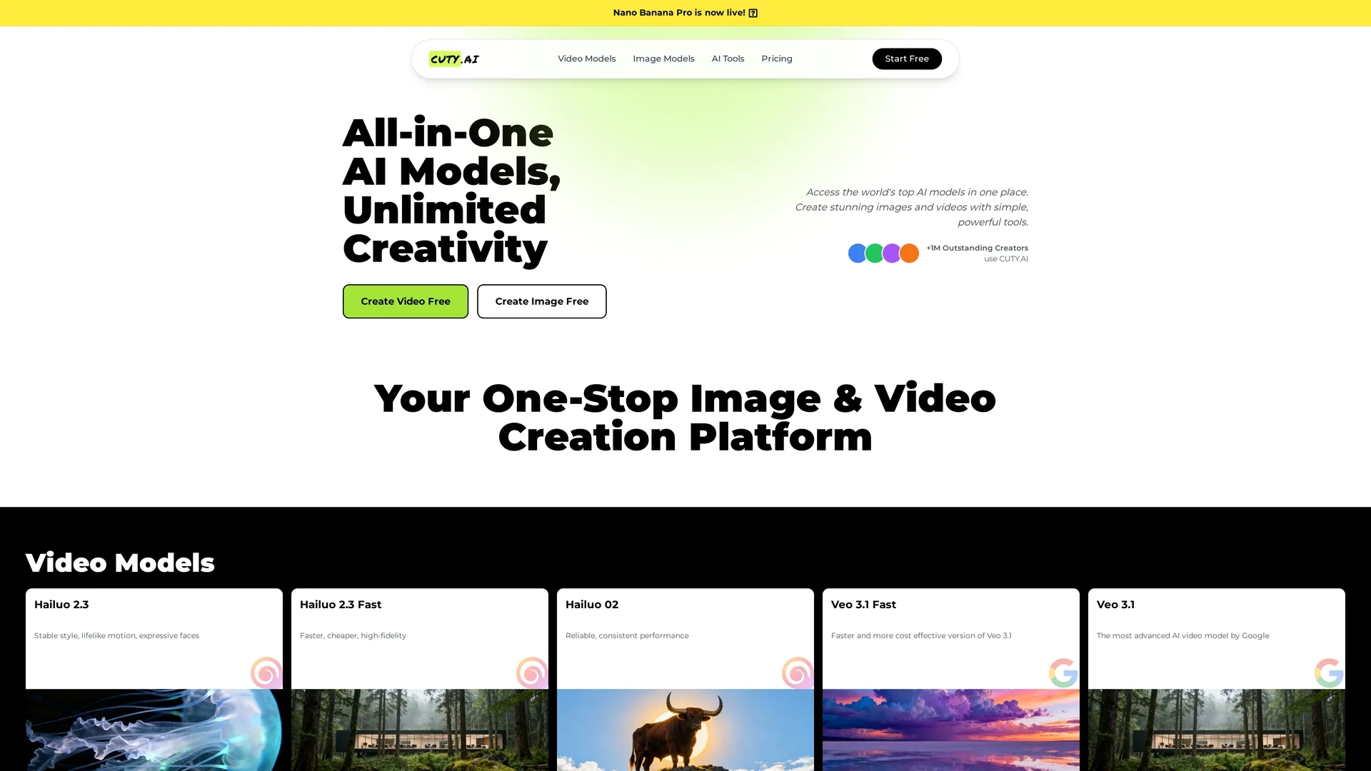 cuty-ai homepage