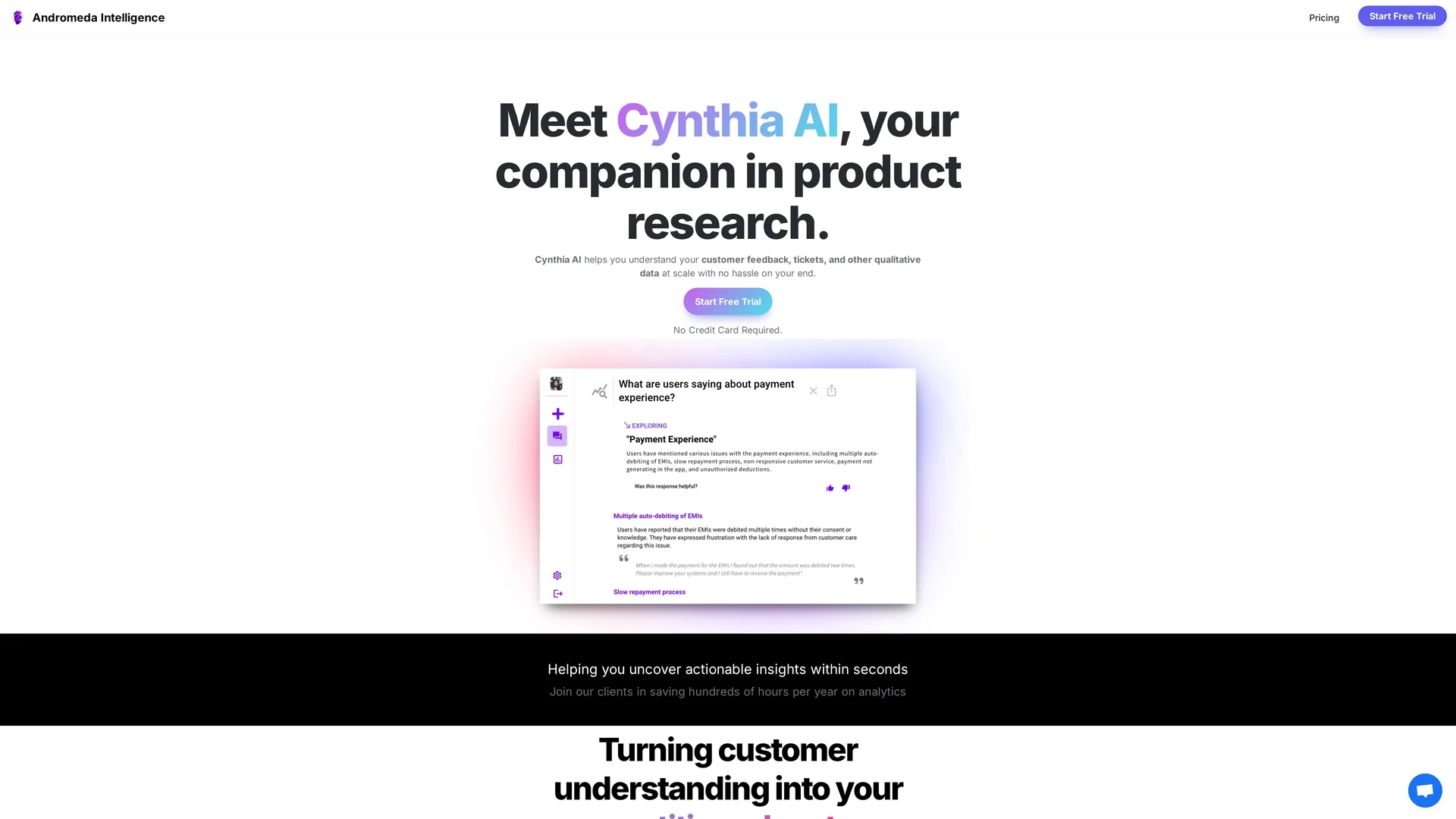 cynthia-ai homepage