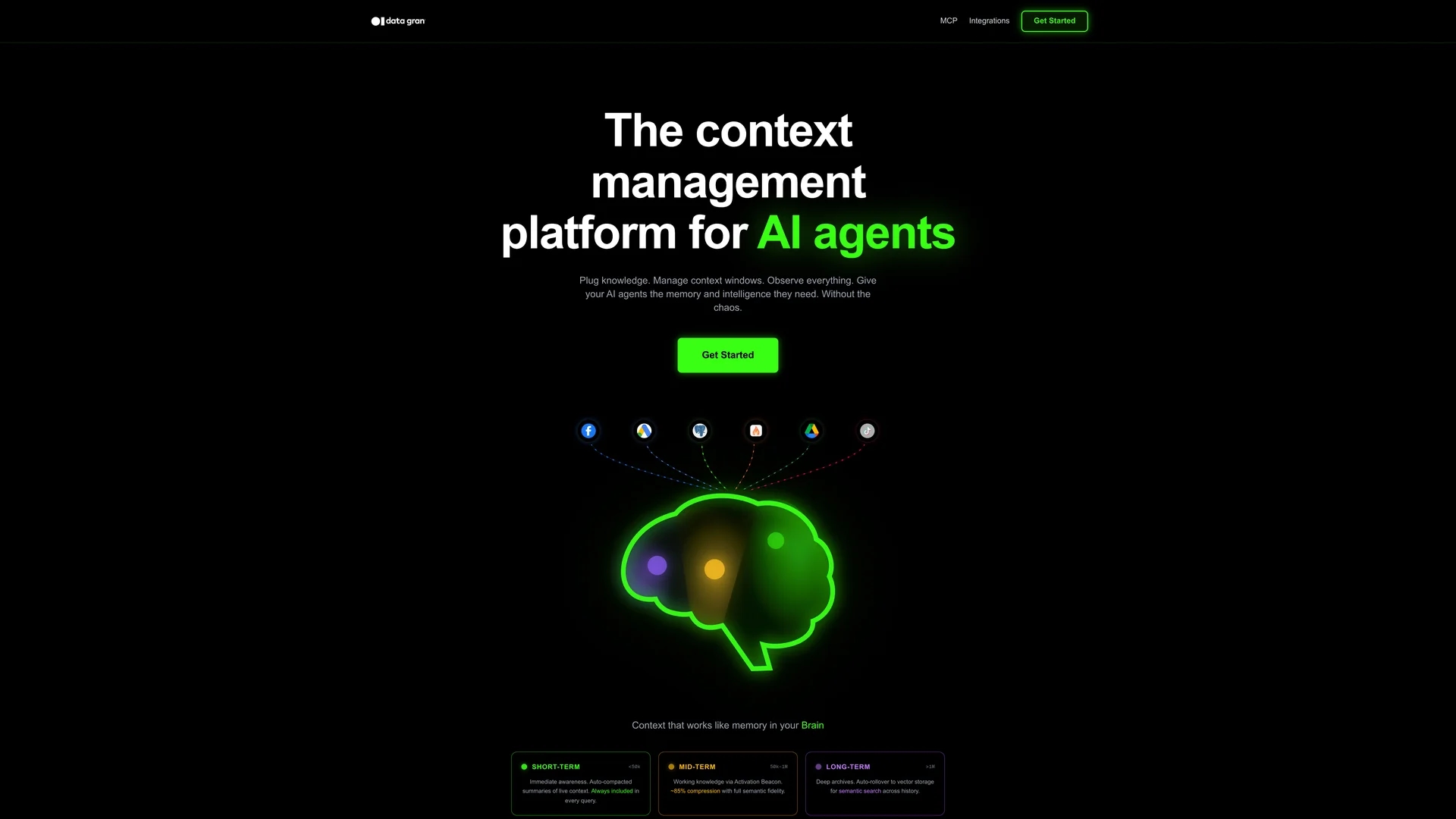 datagran homepage