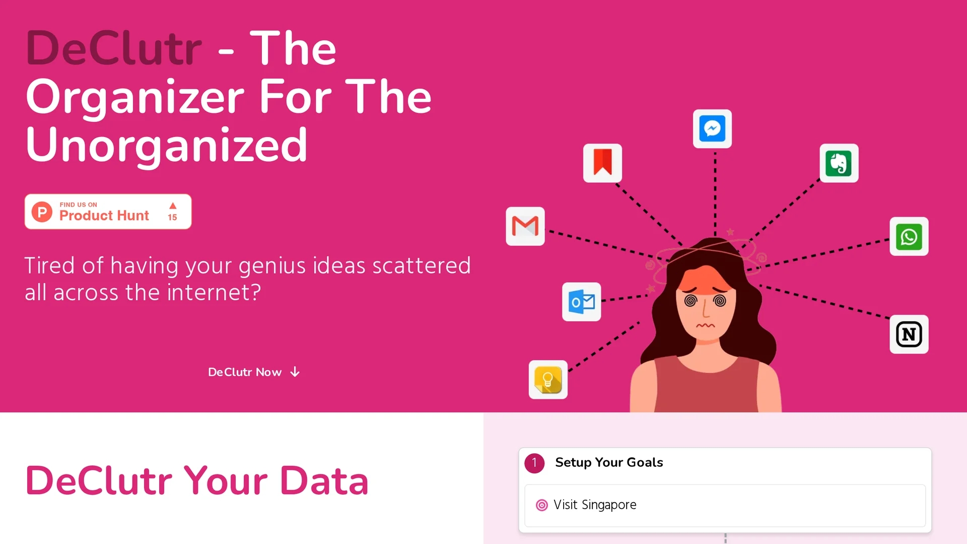 declutr-ai homepage