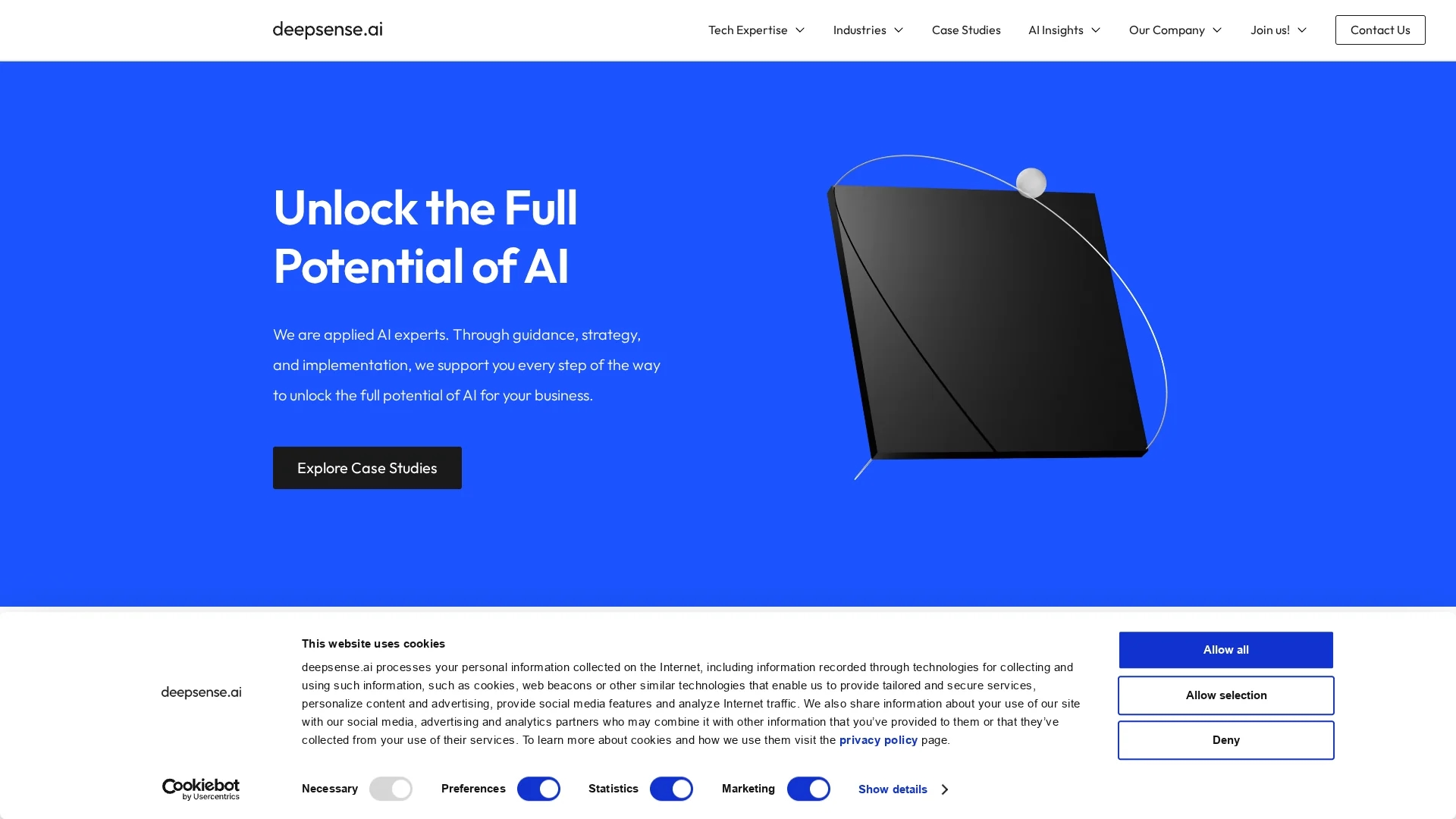 deepsense-ai homepage