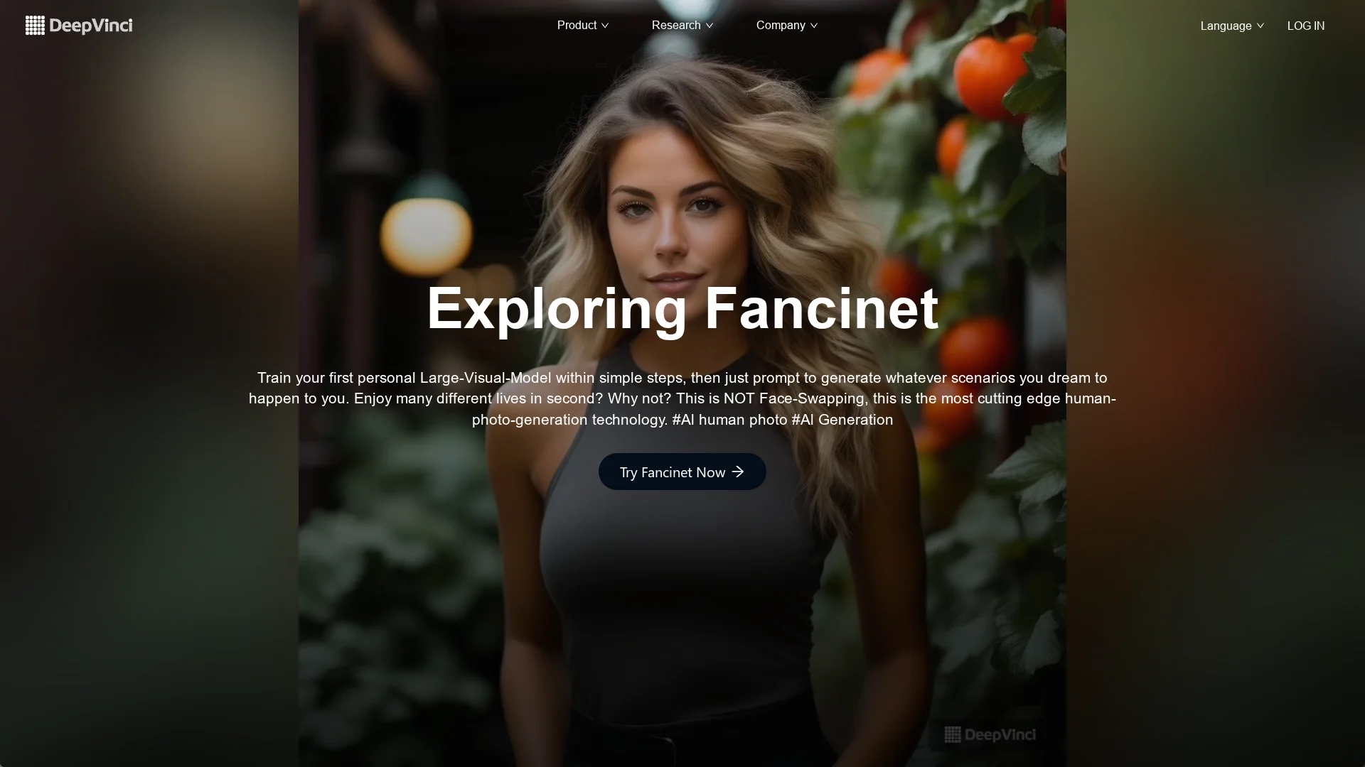 deepvinci homepage