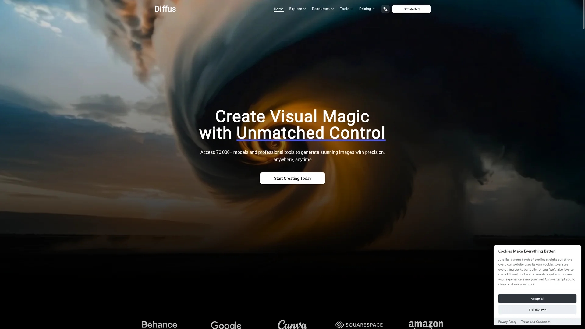 diffus homepage